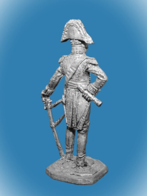 Картинка 055. Оловянный солдатик Маршал Франции 1805-15гг, 54мм  от магазина Масштаб