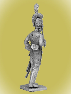 Картинка P-538 Рядовой королевского Лейб-гвардии конного полка, 1807 г, 54мм  от магазина Масштаб