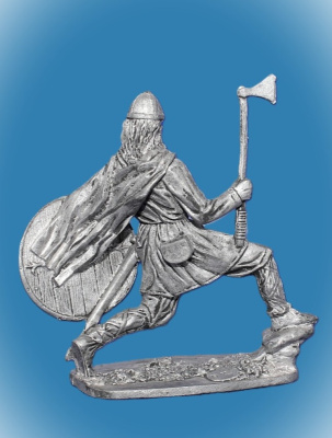 Картинка 210. Оловянный солдатик Викинг, 9-10 вв., 54мм  от магазина Масштаб