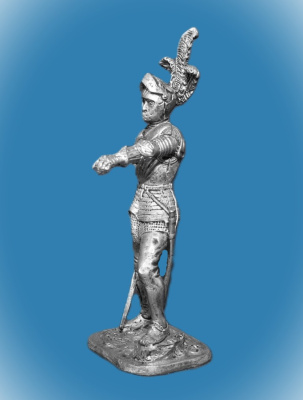 Картинка 164. Оловянный солдатик Немецкий рыцарь, 1500 г., 54мм  от магазина Масштаб