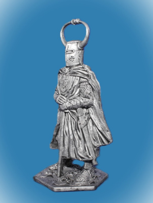 Картинка 142. Оловянный солдатик Гроссмейстер Тевтонского ордена, 13 в, 54мм  от магазина Масштаб