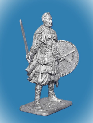 Картинка 293. Оловянный солдатик Святослав, Князь Новгородский и Великий князь Киевский,  54 мм  от магазина Масштаб