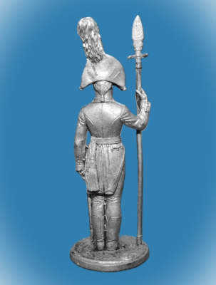 Картинка NAP-065 Оловянный солдатик Обер-офицер Орловского мушкетерского полка. Россия 1804-06, 54 мм  от магазина Масштаб