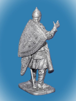Картинка 199. Оловянный солдатик Русский лучник, 14-15 вв., 54мм  от магазина Масштаб