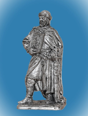 Картинка 347 Оловянный солдатик Князь Андрей Боголюбский (1111-1174гг.), 54 мм  от магазина Масштаб