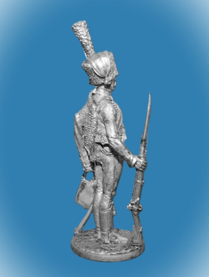 Картинка NAP-084 Рядовой полка Конных егерей Императорской гвардии. Франция, 1804-15 гг. , 54 мм  от магазина Масштаб