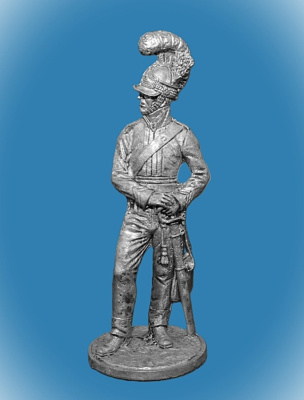 Картинка NAP-089 Оловянный солдатик Драгун 3-го полка. Великобритания 1810-15, 54 мм  от магазина Масштаб