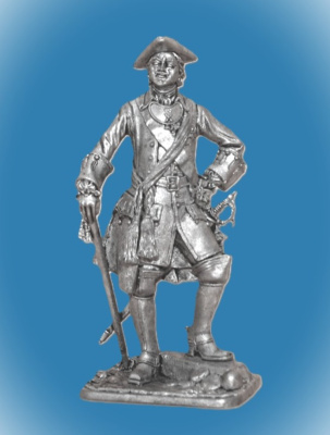 Картинка 352 Оловянный солдатик Император Петр I (1672-1725), 54 мм  от магазина Масштаб