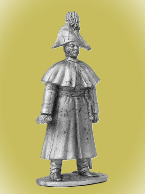 Картинка P-232 Офицер пехотных полков, 1812-1813 гг., 54мм  от магазина Масштаб