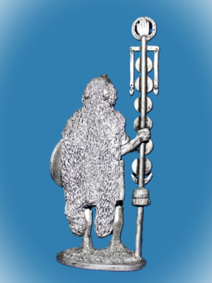 Картинка 002. Оловянный солдатик Сигнифер II легиона Августа. Рим, 1 век н.э.  от магазина Масштаб