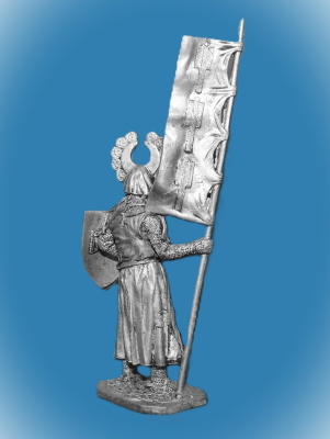 Картинка 136. Оловянный солдатик Шенке фон Лимпург, 2-я пол. 13 в, 54мм  от магазина Масштаб