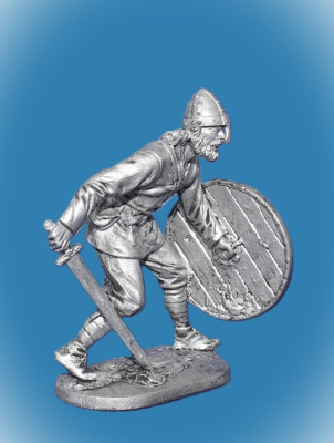 Картинка 285. Оловянный солдатик Викинг, 54 мм  от магазина Масштаб