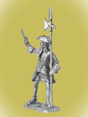 Картинка P-246 Сержант лейб-гвардии Семеновского полка, 1702-1712 г.г., 54мм  от магазина Масштаб