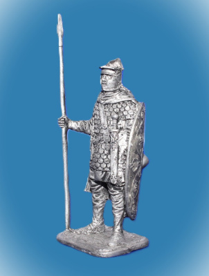 Картинка 168. Оловянный солдатик Преторианский гвардеец. Рим, конец 2 - нач. 3 в. н.э., 54мм  от магазина Масштаб