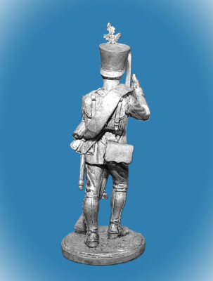 Картинка NAP-040 Фузилёр 4-го пехотного (немецкого) полка Хох унд Дойчмейстер. Австрия, 1809-14 гг.. 54 мм  от магазина Масштаб