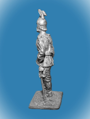 Картинка 031. Оловянный солдатик Русский офицер Лейб-Кирасирского полка, 1833-45, 54мм  от магазина Масштаб