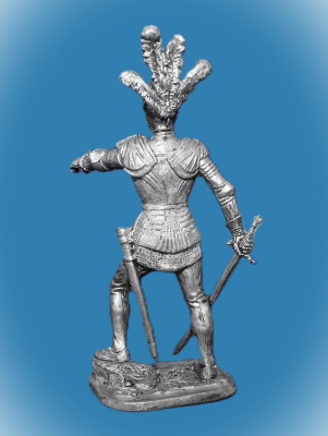 Картинка 164. Оловянный солдатик Немецкий рыцарь, 1500 г., 54мм  от магазина Масштаб