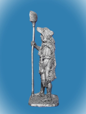 Картинка 271. Оловянный солдатик Римский имагинифер, 1-2 век н.з.., 54 мм  от магазина Масштаб