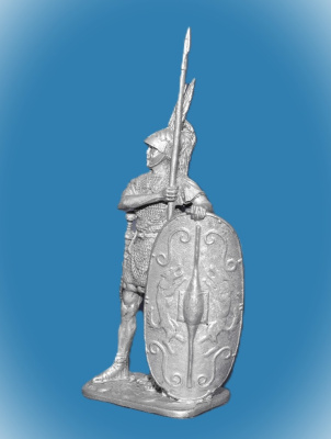 Картинка 161. Оловянный солдатик Римский легионер, 3-2 вв. до н.э., 54мм  от магазина Масштаб