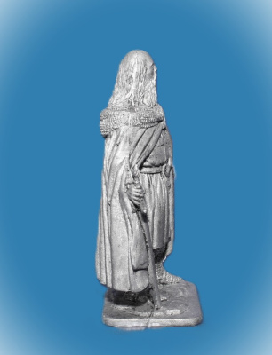 Картинка 196. Оловянный солдатик Жак де Моле, магистр ордена тамплиеров, 1244-1314 гг., 54мм  от магазина Масштаб