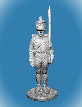 Картинка NAP-037 Оловянный солдатик Фузилёр 61-го линейного полка Франция 1812-14 гг., 54 мм  от магазина Масштаб