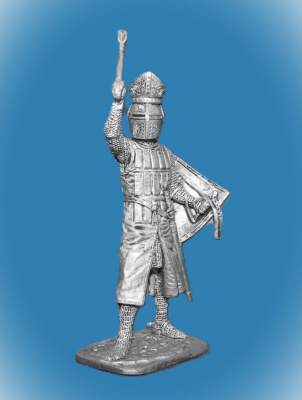 Картинка 222. Оловянный солдатик Вальтер фон Герольдсек, епископ Страсбурга, 1262 г., 54мм  от магазина Масштаб
