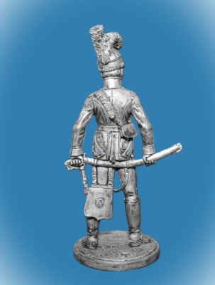 Картинка NAP-039 Оловянный солдатик Рядовой 6-го кавалерийского полка Португалия 1806-10 гг., 54 мм  от магазина Масштаб