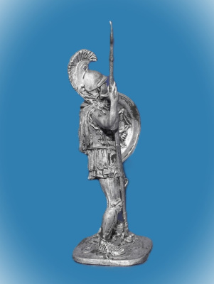 Картинка 194. Оловянный солдатик Афинский гоплит, 4 век до н.э., 54мм  от магазина Масштаб
