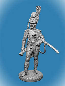 Картинка NAP-036 Оловянный солдатик Офицер Конной Лейб-гвардии Швеция 1807 г., 54мм  от магазина Масштаб