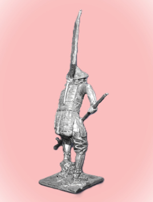 Картинка 138. Оловянный солдатик Асигару. Япония, 1500-1600 гг., 54мм  от магазина Масштаб