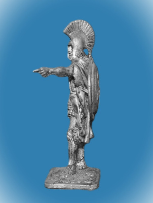 Картинка 190. Оловянный солдатик Греческий гоплит, 5 век до н.э., 54мм  от магазина Масштаб