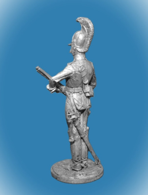 Картинка NAP-101 Оловянный солдатик Рядовой Лейб-кирасирского полка. Россия, 1810-11гг., 54 мм  от магазина Масштаб