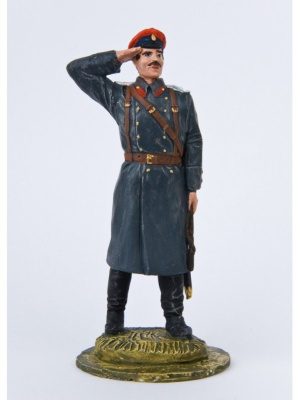 Картинка P-175 Офицер Лейб-гвардии казачьего полка, 1917 г, 54 мм, металл  от магазина Масштаб