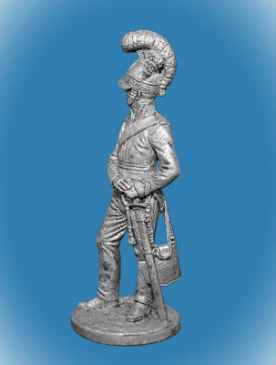 Картинка NAP-089 Оловянный солдатик Драгун 3-го полка. Великобритания 1810-15, 54 мм  от магазина Масштаб