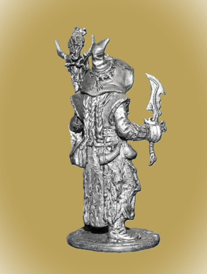 Картинка H&L01 Оловянный солдатик Боевой Маг (серия фентези), 54 мм.  от магазина Масштаб