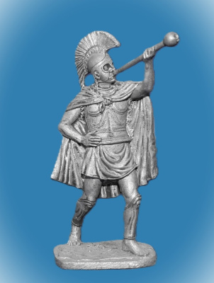 Картинка 207. Оловянный солдатик Греческий трубач, 5 век до н.э., 54мм  от магазина Масштаб