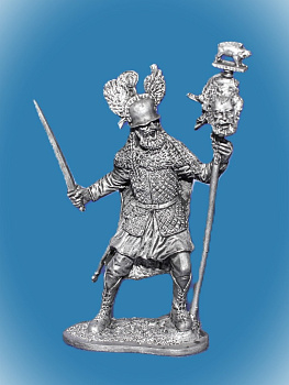 Картинка 066. Оловянный солдатик Кельтский воин, 5 век до н.э., 54мм  от магазина Масштаб