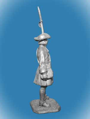 Картинка 280. Оловянный солдатик Петровский фузилер, 54 мм  от магазина Масштаб