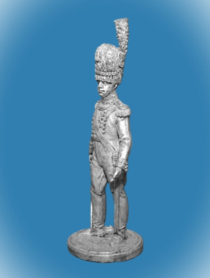 Картинка NAP-033 Оловянный солдатик Офицер гвардейских гренадеров Вестфалия 1809-10 гг., 54мм  от магазина Масштаб