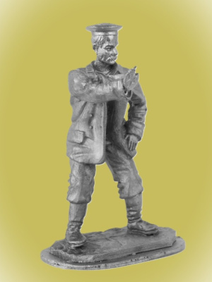 Картинка P-150 Моряк-пушкарь №3, 1854-1855 г.г., 54 мм, металл  от магазина Масштаб