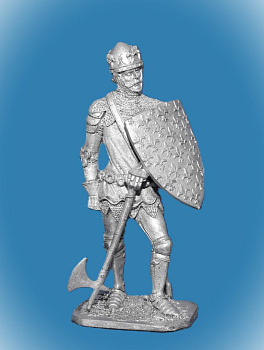 Картинка 237. Оловянный солдатик Король Франции Иоанн 2 Добрый, 1356, 54мм  от магазина Масштаб