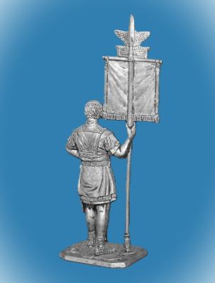 Картинка 272. Оловянный солдатик Римский знаменосец, 1-2 век н.з.., 54 мм  от магазина Масштаб