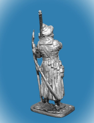 Картинка 200. Оловянный солдатик Московский стрелец, 17 в, 54мм  от магазина Масштаб