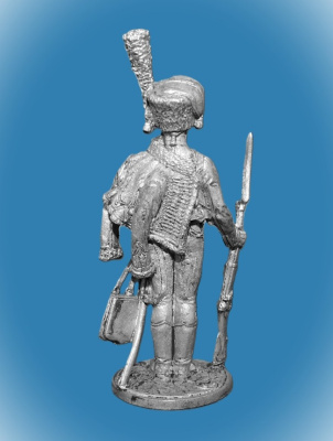 Картинка NAP-084 Рядовой полка Конных егерей Императорской гвардии. Франция, 1804-15 гг. , 54 мм  от магазина Масштаб