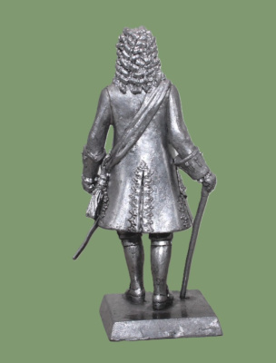 Картинка MMW0002 Оловянная миниатюра Василий Никитич Татищев (1686 – 1750), 54 мм  от магазина Масштаб