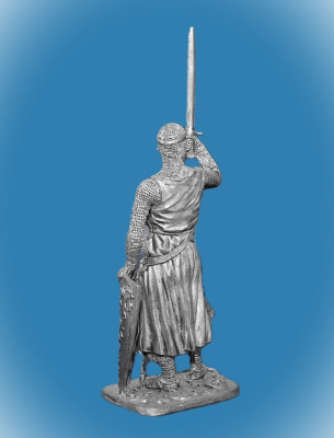 Картинка 137. Оловянный солдатик Вильям Лонгспи, граф Солсбери. Англия, нач. 13 в., 54мм  от магазина Масштаб