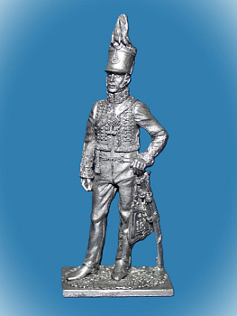 Картинка 097. Оловянный солдатик Итальянский гусар, 54мм  от магазина Масштаб