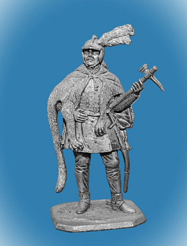 Картинка 260. Оловянный солдатик Польский гусарский товарищ, 1600-20 гг., 54мм  от магазина Масштаб