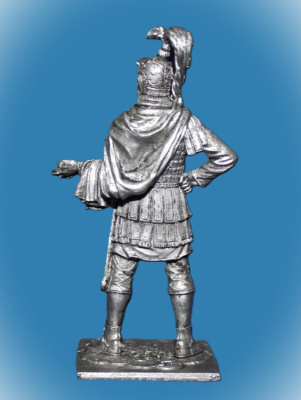 Картинка 235. Оловянный солдатик Офицер римской конницы, конец 2-го-3 в, 54мм  от магазина Масштаб
