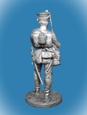 Картинка NAP-042 Канонир (2 номер) армейской пешей артиллерии. Россия, 1809-14 гг. 54 мм  от магазина Масштаб